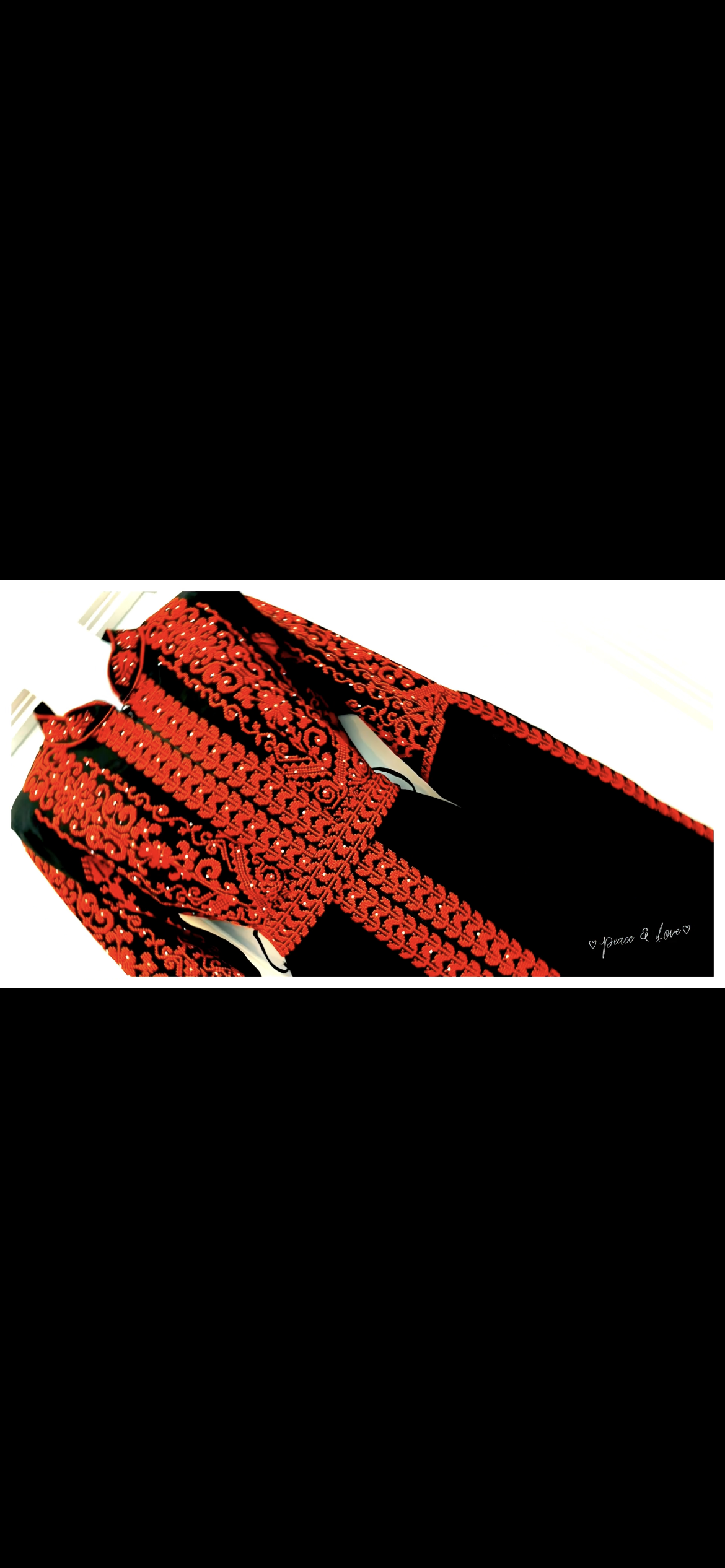 Extra Long Sleeves Full Top Embroidery & Zipper Thobe (3 pieces) - Al Gaza Thobe