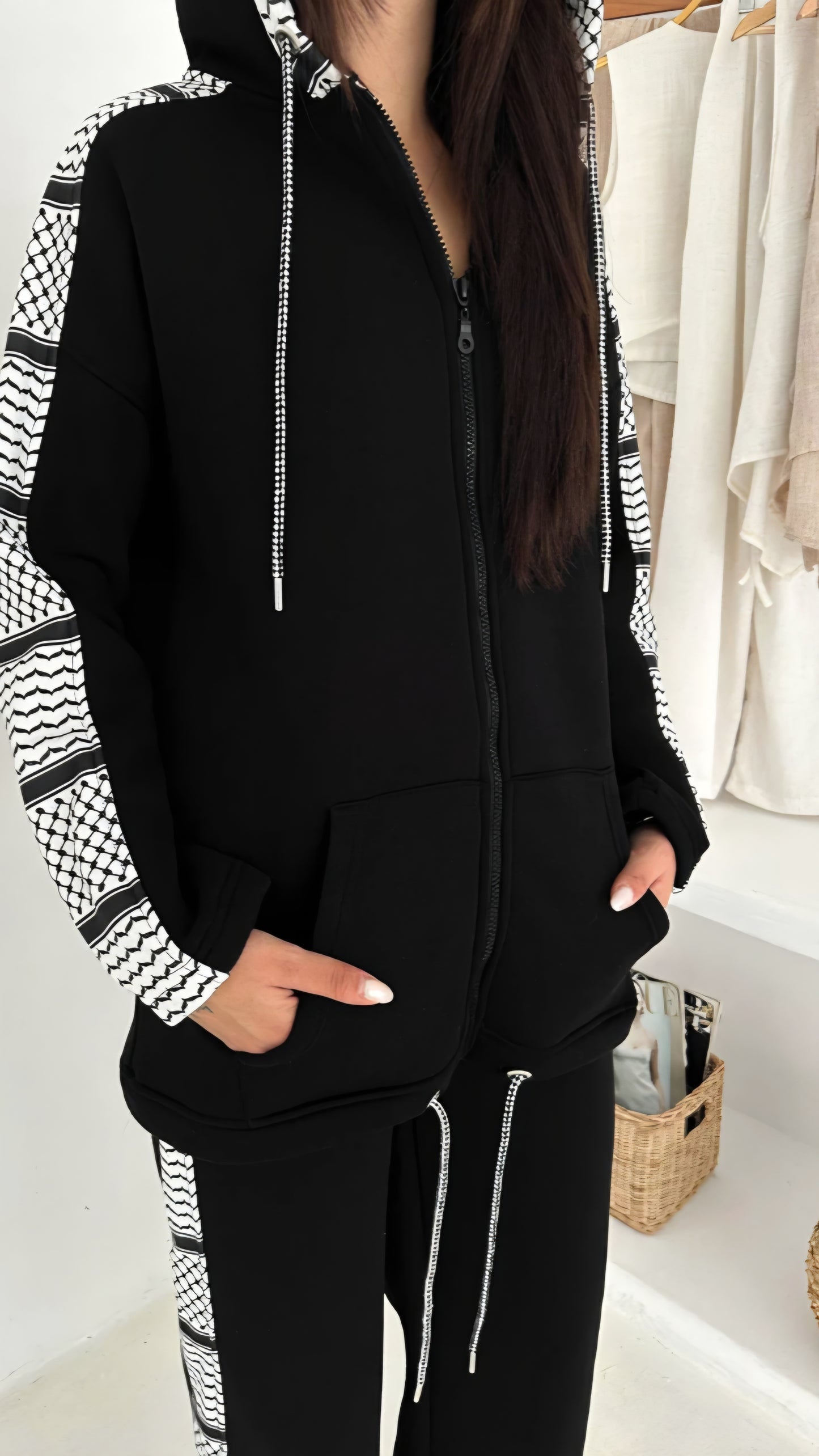 Watan Kuffiyah Hoodie Set